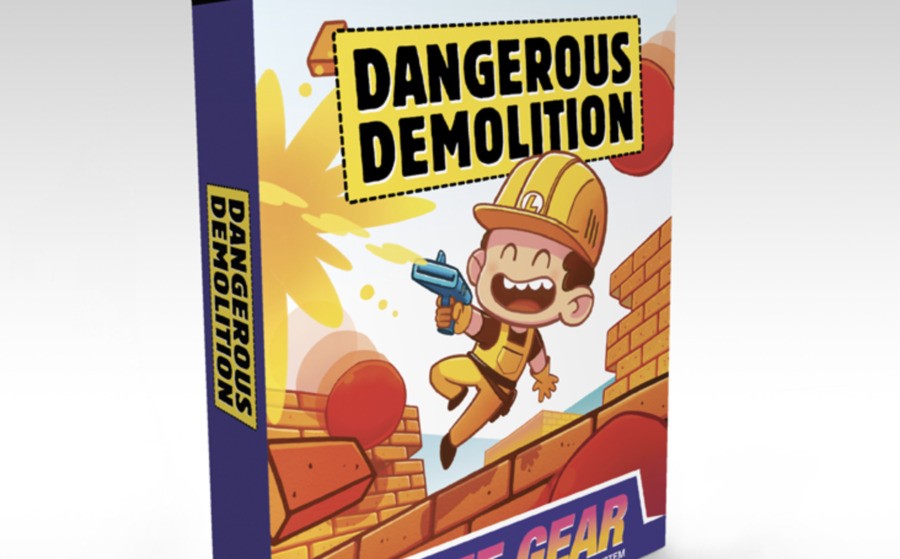 Dangerous Demolition Mashes Breakout With A Top-Down Shooter, And It's Coming To Game Gear 1