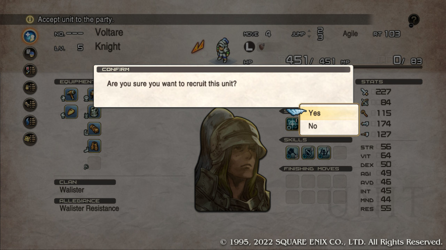Tactics Ogre: Reborn Screenshot